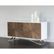 Pike 65.75 X 17.75 inch Walnut / Polished Sideboard